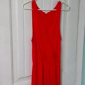 Old Navy Red Dress Size L